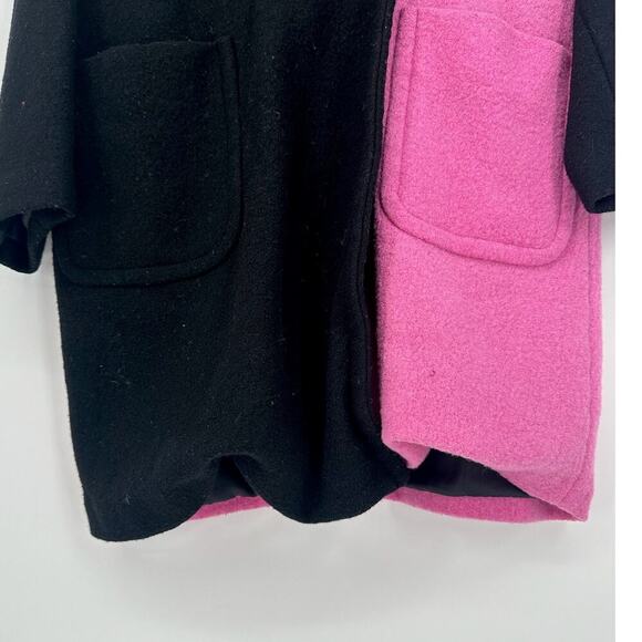 Peter Som Collective Colorblock Wool Coat - Picture 6 of 11